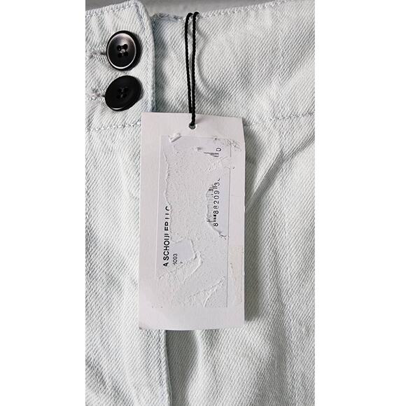 Proenza Schouler White Label High Waisted Shorts 8 NEW - Picture 6 of 11